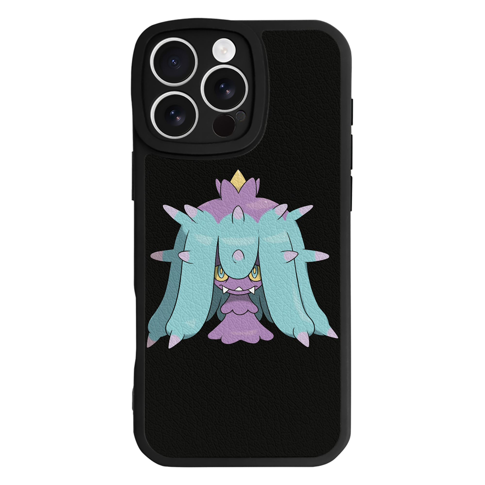 （画像用） ポケットモンスター Pokémon 【iPhone 16シリーズ対応】シリコンスマホケース（レザー調） 材質：シリコン